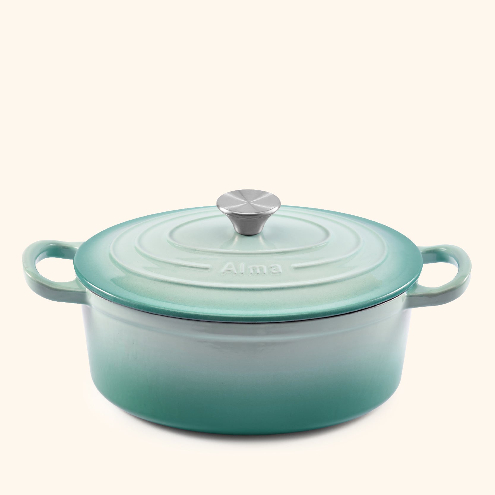 Enameled Oval Dutch Oven (28 cm)