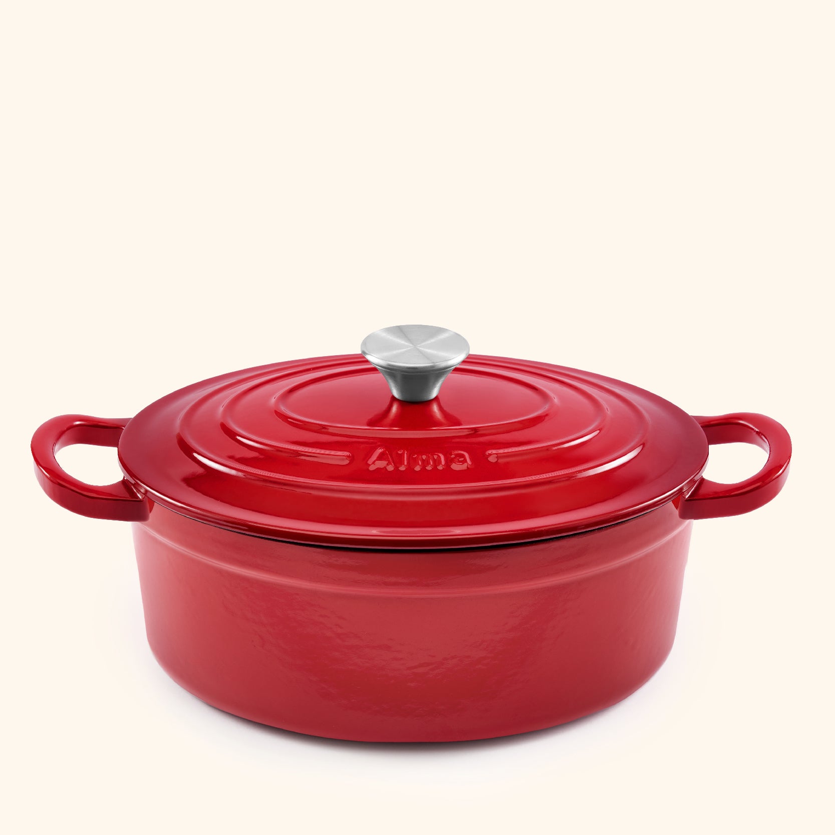 Enameled Oval Dutch Oven (28 cm)