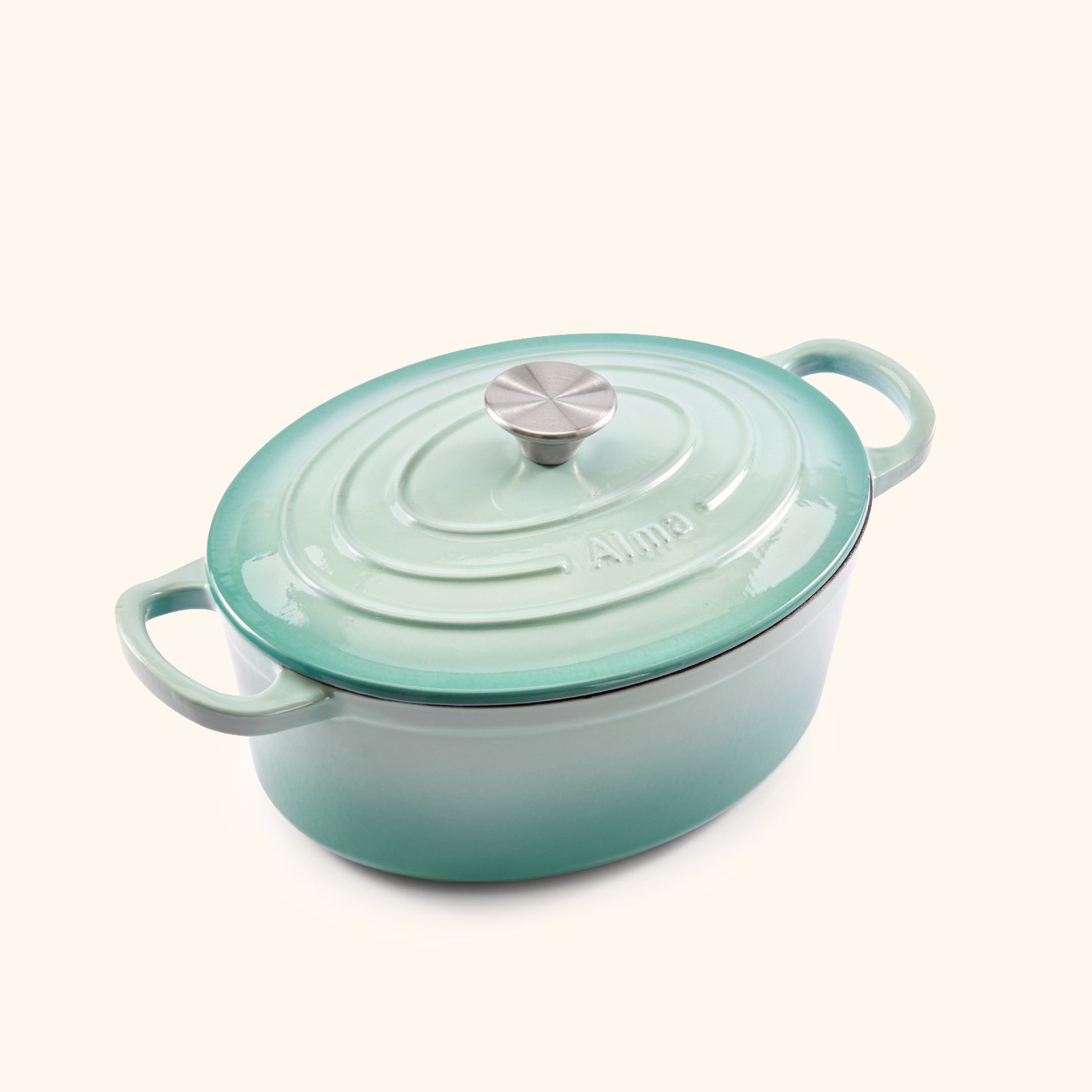 Enameled Oval Dutch Oven (28 cm)