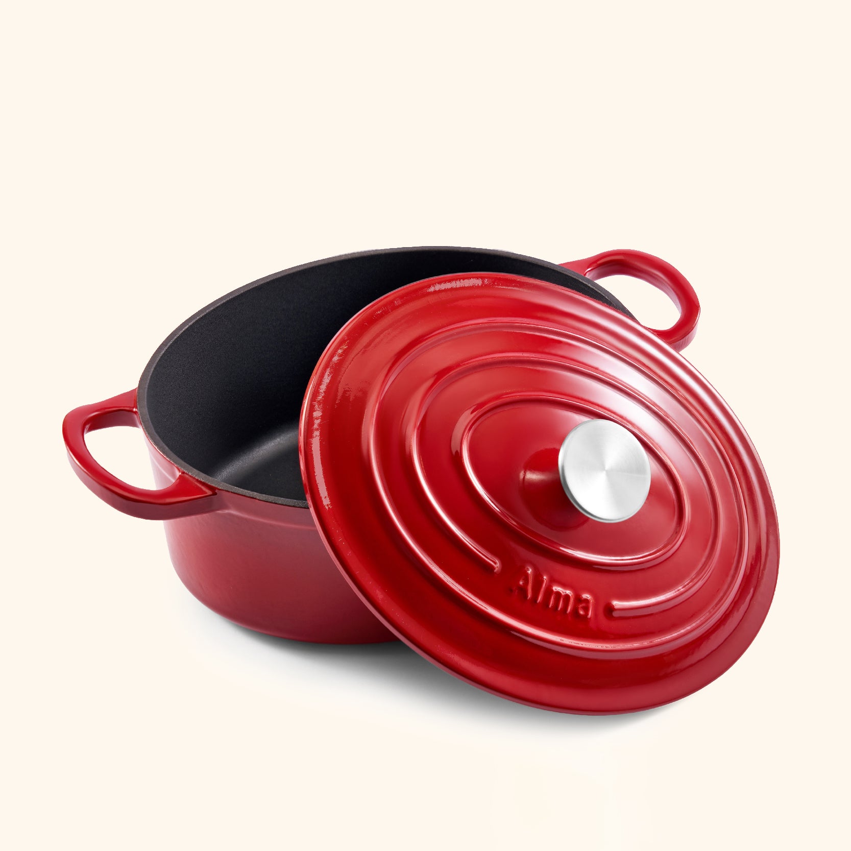 Enameled Oval Dutch Oven (28 cm)