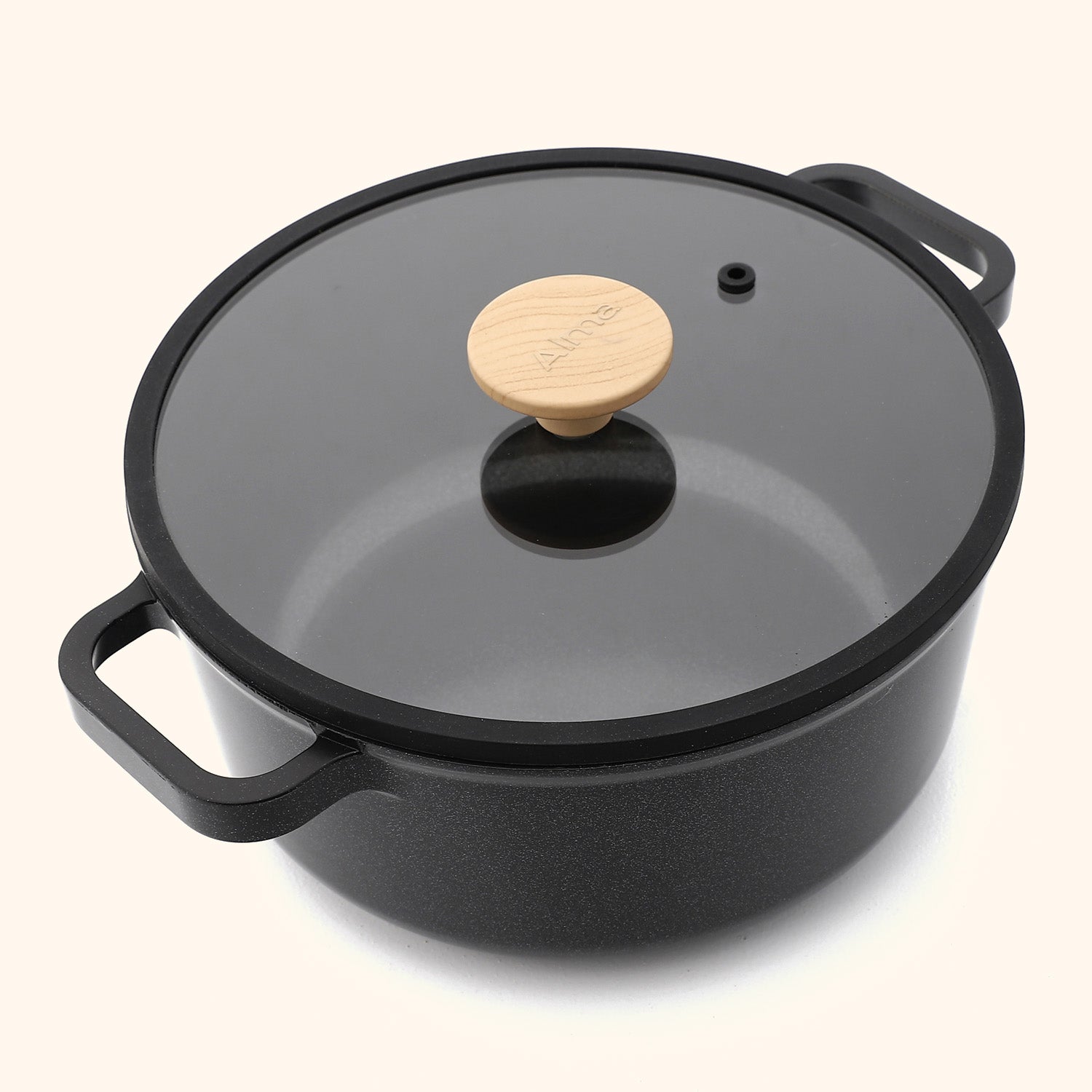 3-Piece Ceramic Cookware Set (Handles included)