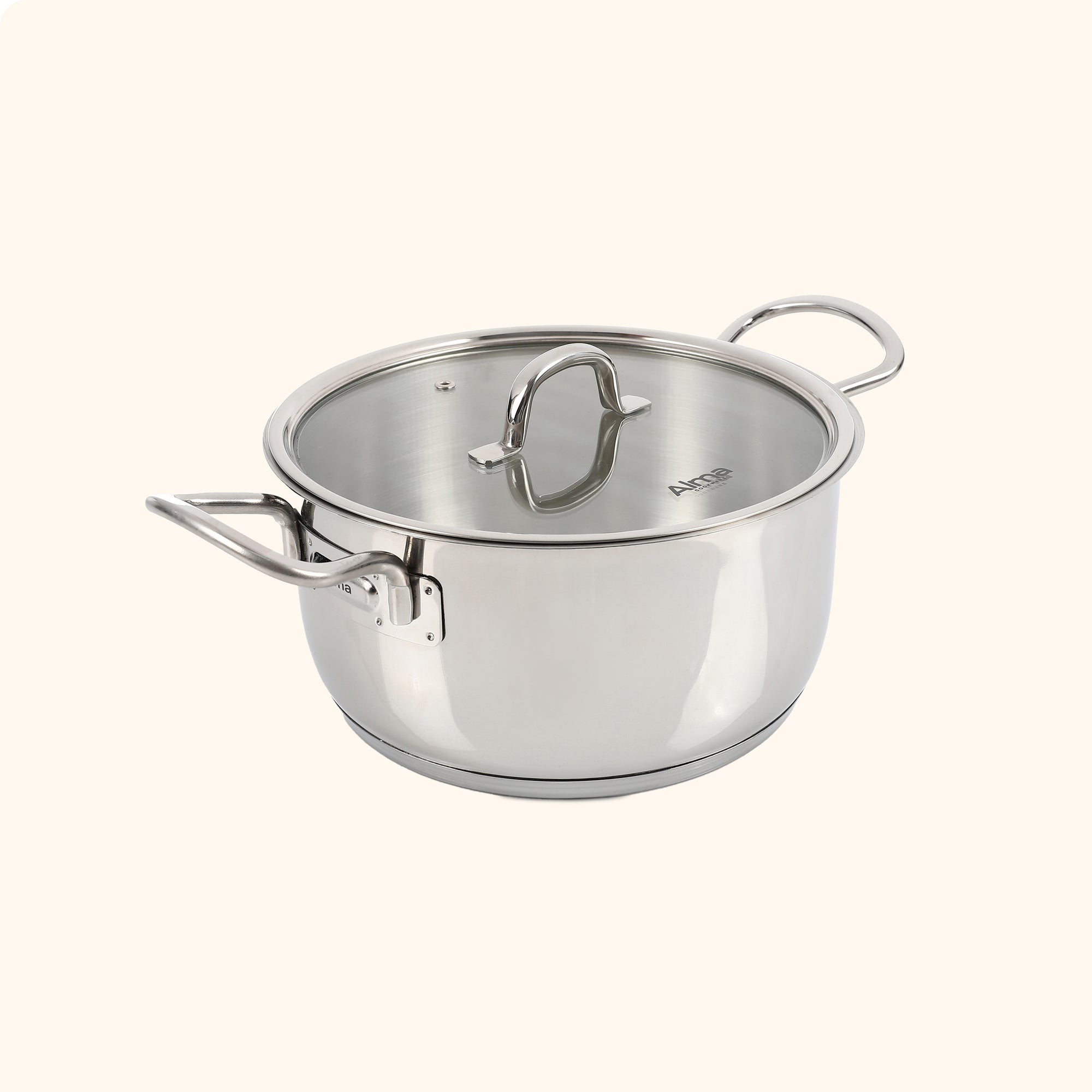 2-Piece Stainless Steel Cookware Set