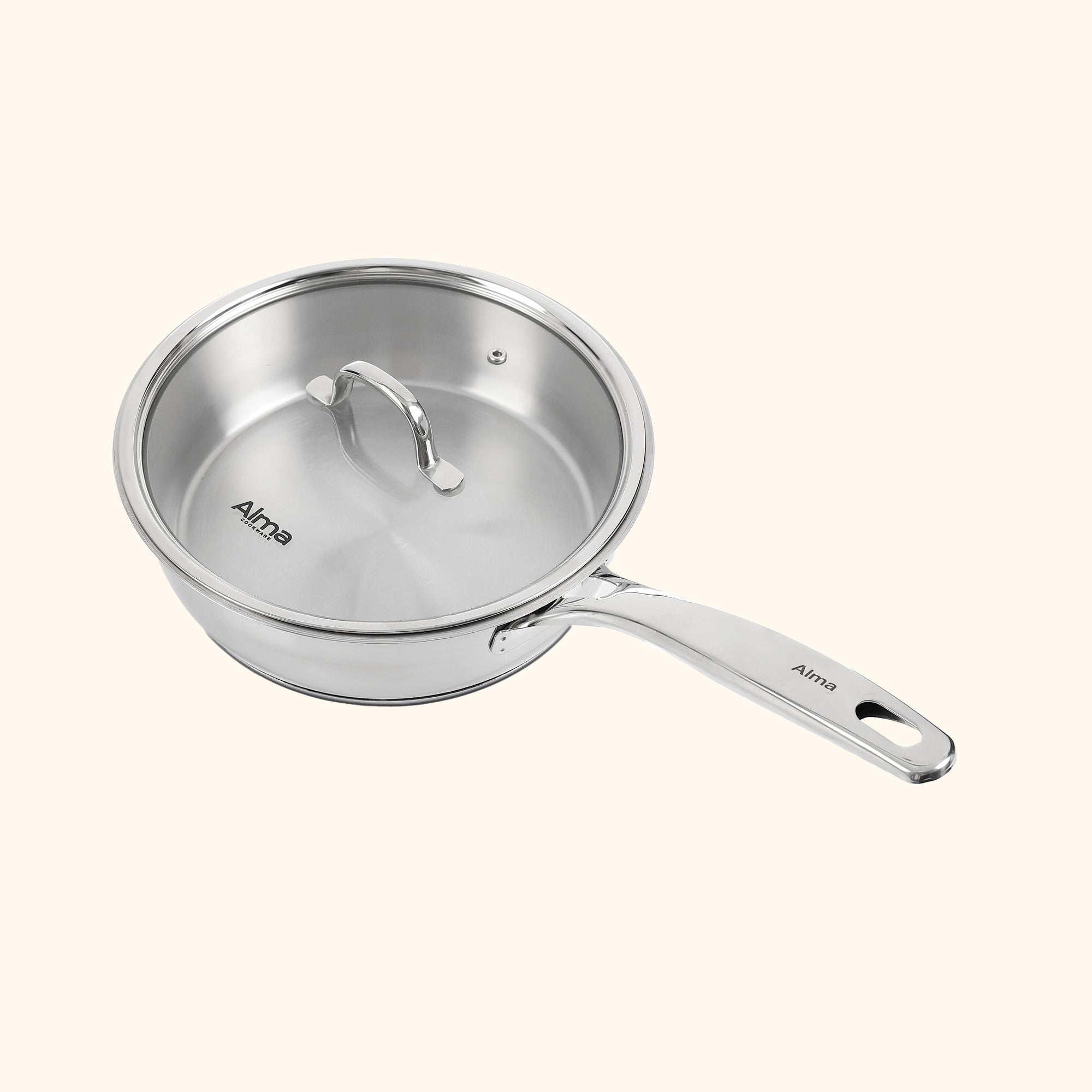 2-Piece Stainless Steel Cookware Set