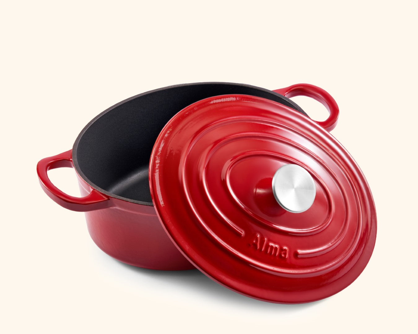 Enameled Oval Dutch Oven (28 cm)