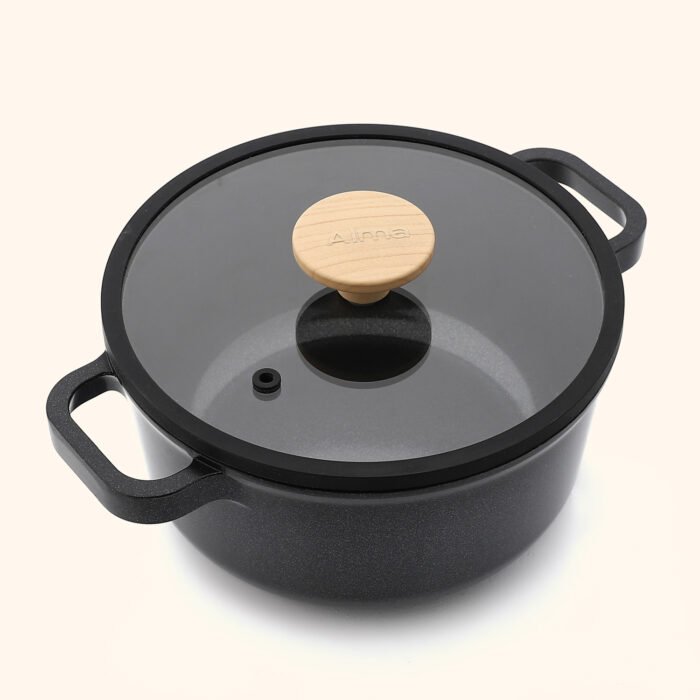 5-Piece Ceramic Cookware Set (Handles included) - Image 2