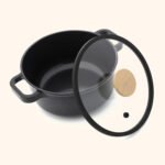 5-Piece Ceramic Cookware Set (Handles included) - Image 4